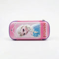 Frozen Elsa Cartoon Hard Shell Pencil Box for Girls Trending Accessories Pink Onesize
