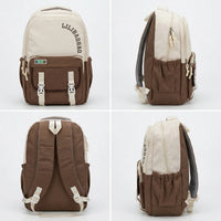 Kids Brown Lilibao School Backpack Trending Accessories