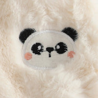 Girls White Polar Fleece Hooded Zipper Jacket Coats & Jackets