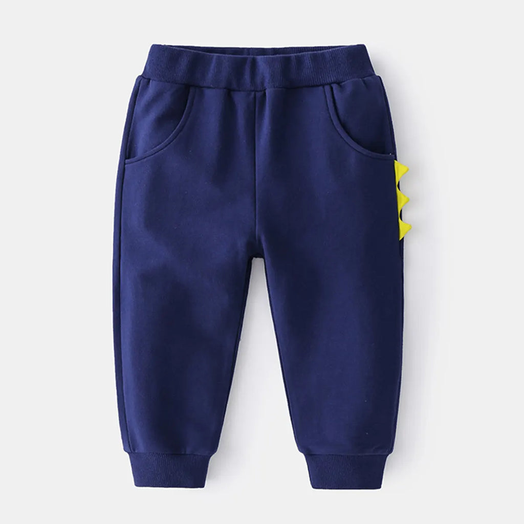 Boys Lime Green Graphics Printed Sweatshirt With Jogger Sets Sets