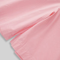Girls Pink Solid Button Detail Sleeveless Dungaree Jumpsuits