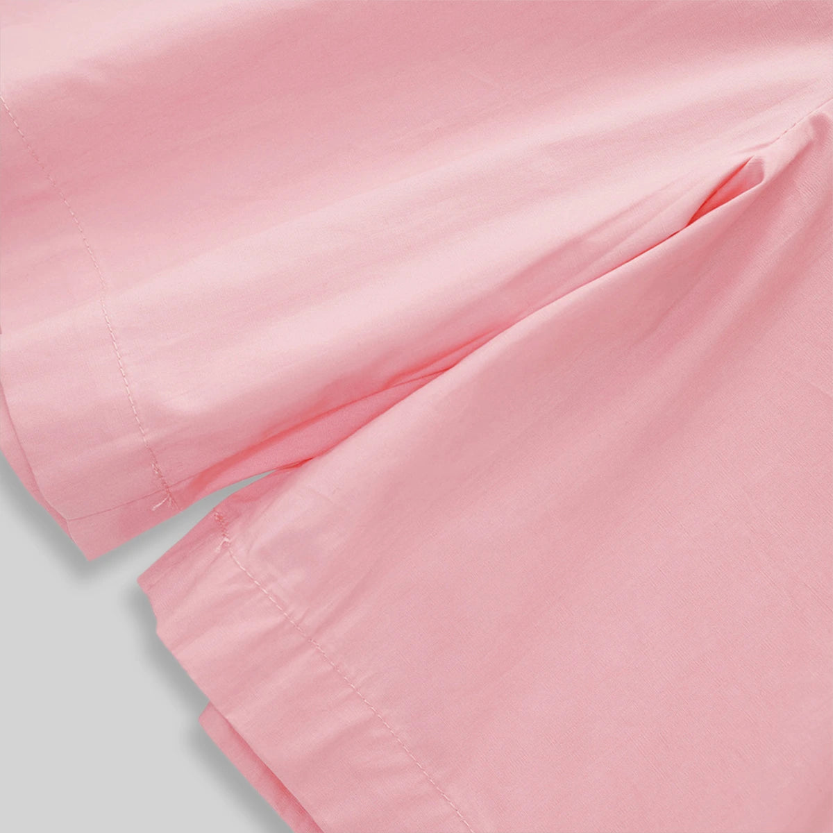 Girls Pink Solid Button Detail Sleeveless Dungaree Jumpsuits