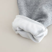 Boys Grey Cat Face Appliqued Sweatshirt With T-Shirt And Pants Set 3 pc. Sets