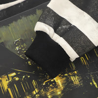 Boys Off White Stripes Graphic Printed Sweatshirt With Jogger Sets Sets