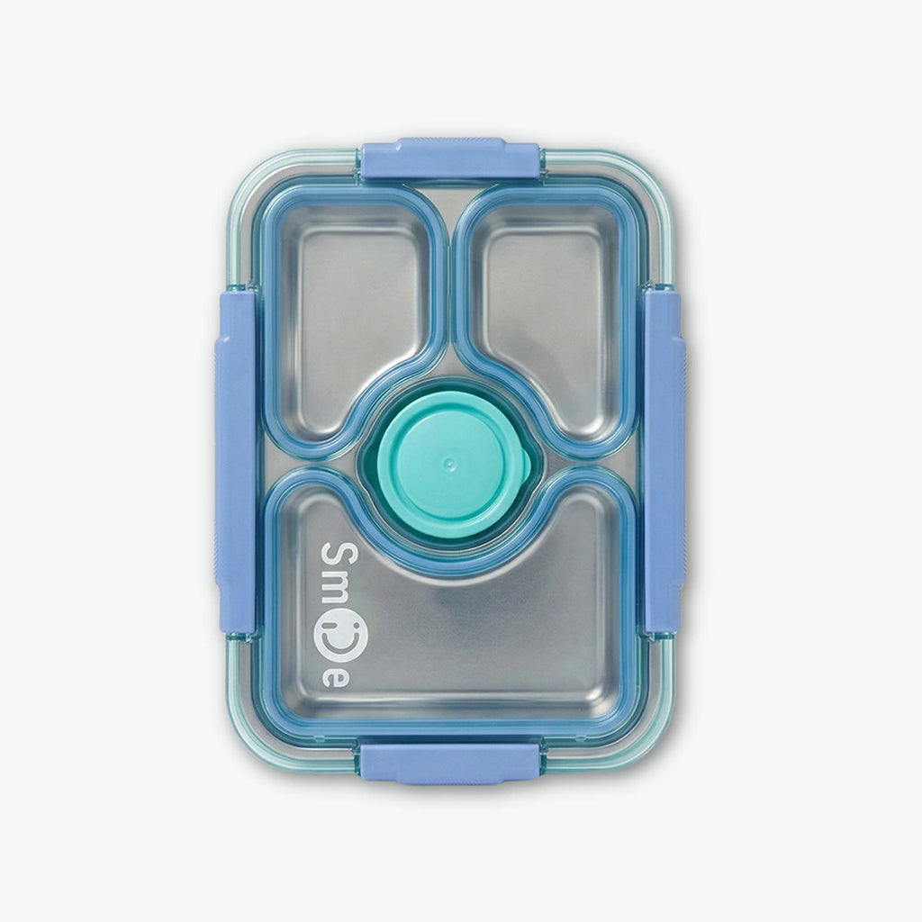 Kids Ocean Blue Multi-Section Leakproof Lunch Box Trending Accessories Blue Onesize