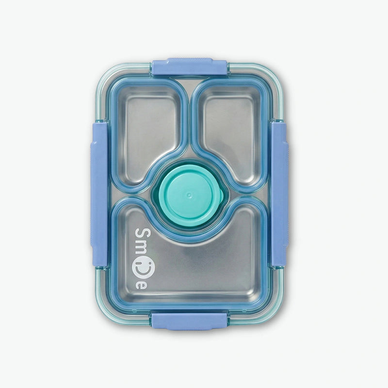 Kids Ocean Blue Multi-Section Leakproof Lunch Box Trending Accessories Blue Onesize