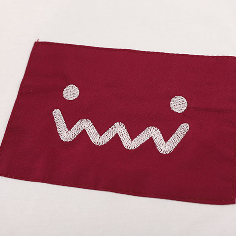 Boys Printed Applique T-Shirt With Maroon Sling Bag And Shorts Set Sets