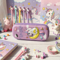 Pencil Pouch for Kids Hard Case School Stationery Organizer Trending Accessories