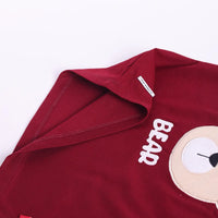 Boys Rust Bear Graphic T-Shirt With Shorts Sets Sets