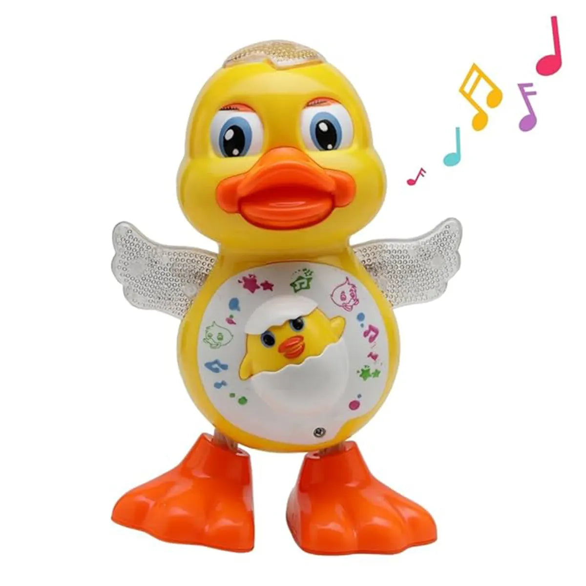 Kids Yellow Musical Dancing Duck Toy with Lights Trending Accessories