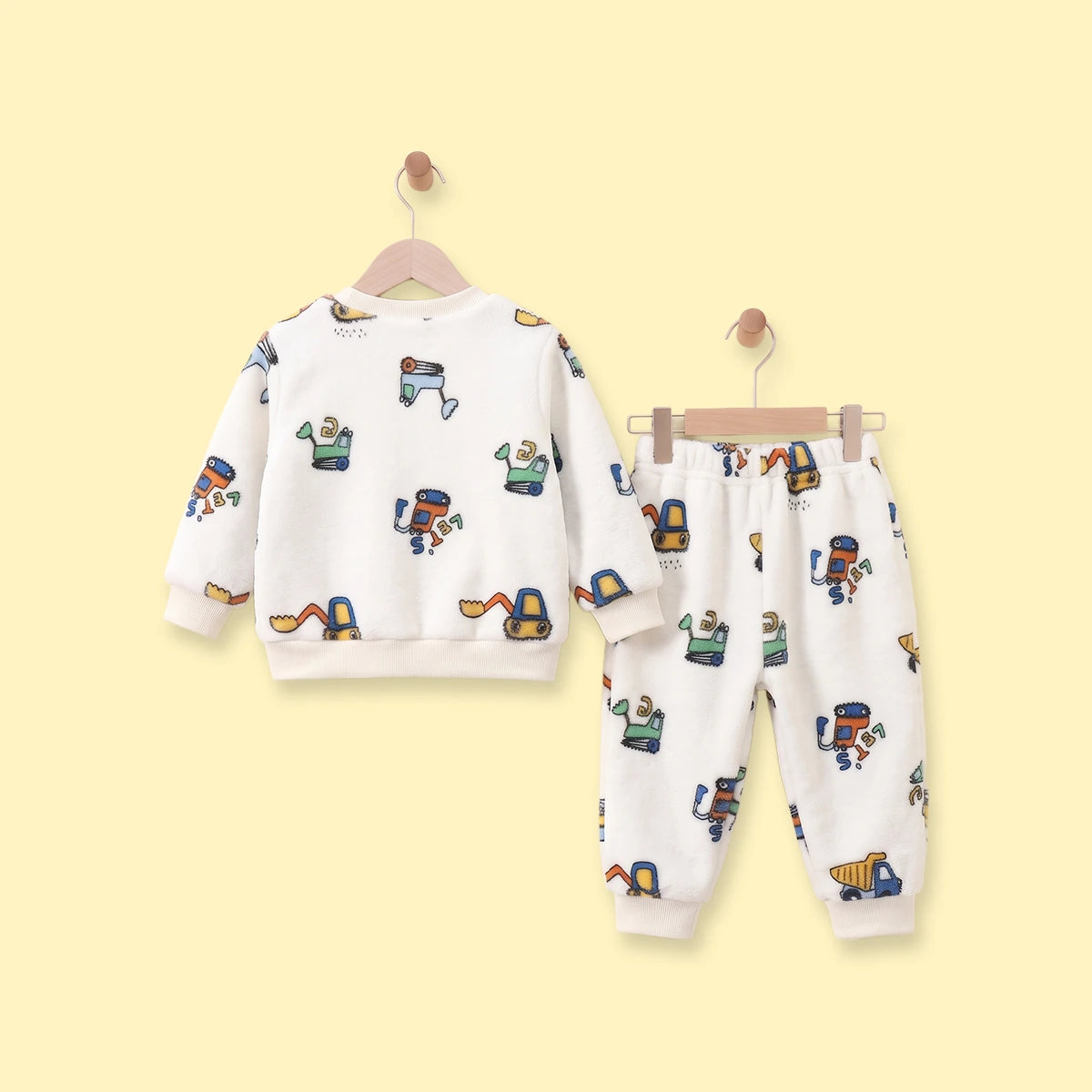 Boys White Graphic Sweatshirt & Pants Sets 2 pc. Sets
