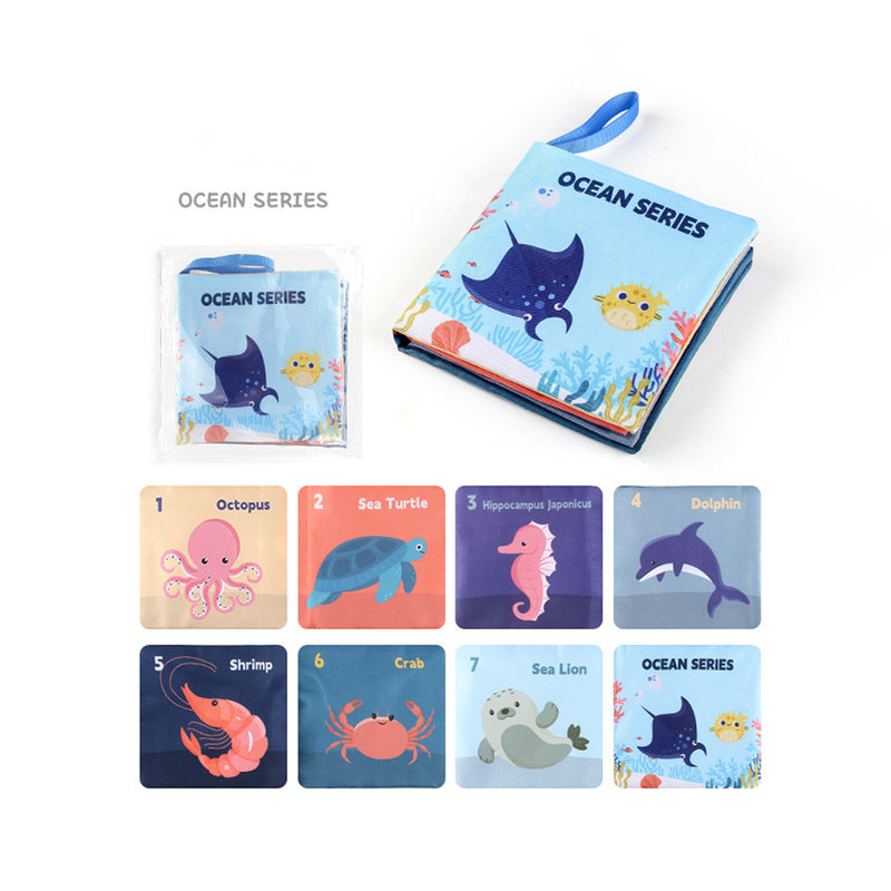 Kids Soft Cloth Books - Set of 8 Trending Accessories