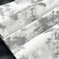 Boys Grey Graphics & Tie-dye Printed T-Shirt With Cargo Shorts Sets Sets