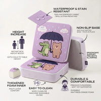 Kids Dining Chair Booster Cushion -Thick, Waterproof & Non-Slip Trending Accessories