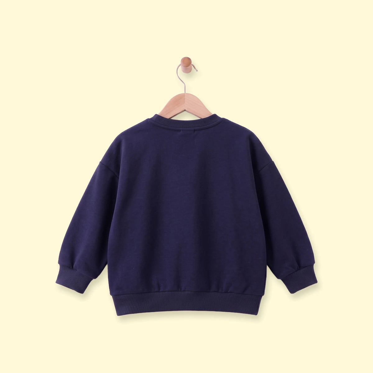 Boys Navy Blue Typographic Long Sleeve Sweatshirt Sweatshirts & Hoodies