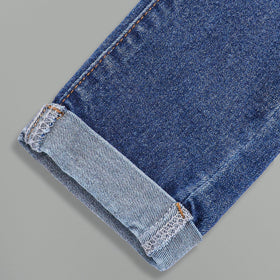 Boys Blue Mid Rise distressed Denim Pants Pants