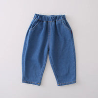 Boys Yellow Checked Shirt With Printed T-Shirt & Denim Pants Set Sets