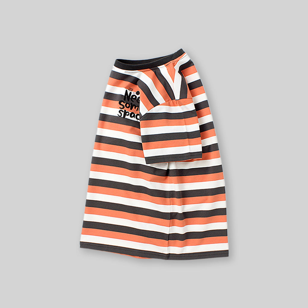 Boy Striped Short Sleeves T-Shirt Tshirts   