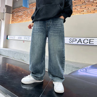 Boys Light Blue Relaxed Fit Denim Jeans Pants
