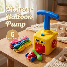 Includ Puff Racer Launcher - Balloon Powered Car Toy Trending Accessories