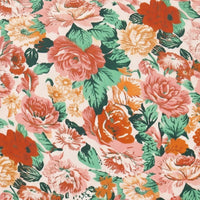 Girls Multicolour Floral Print Sleeveless Flared Dress Casual Dresses
