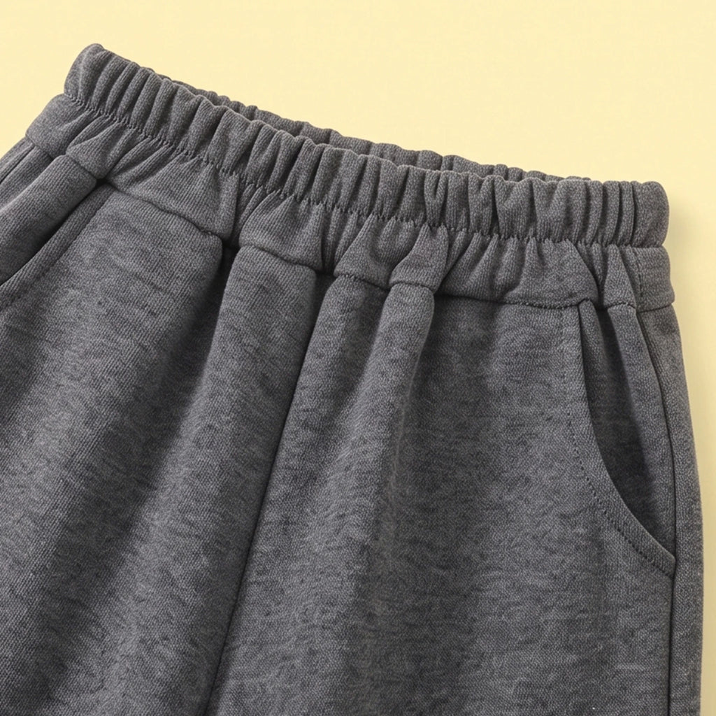 Boys Dark Grey Knitted Top & Pants Co-ord Sets Sets