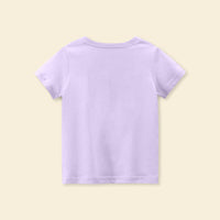 Girls Printed Short Sleeves T-shirt Tshirts   