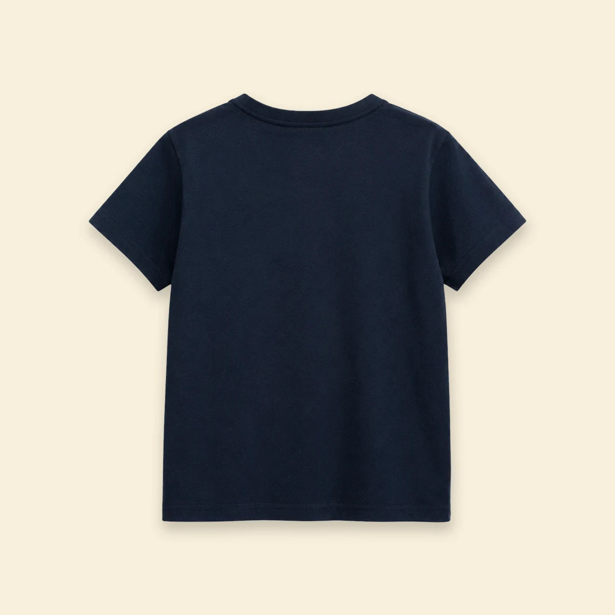 Boys Navy Blue Typographic Print Short Sleeve T-Shirt Tshirts
