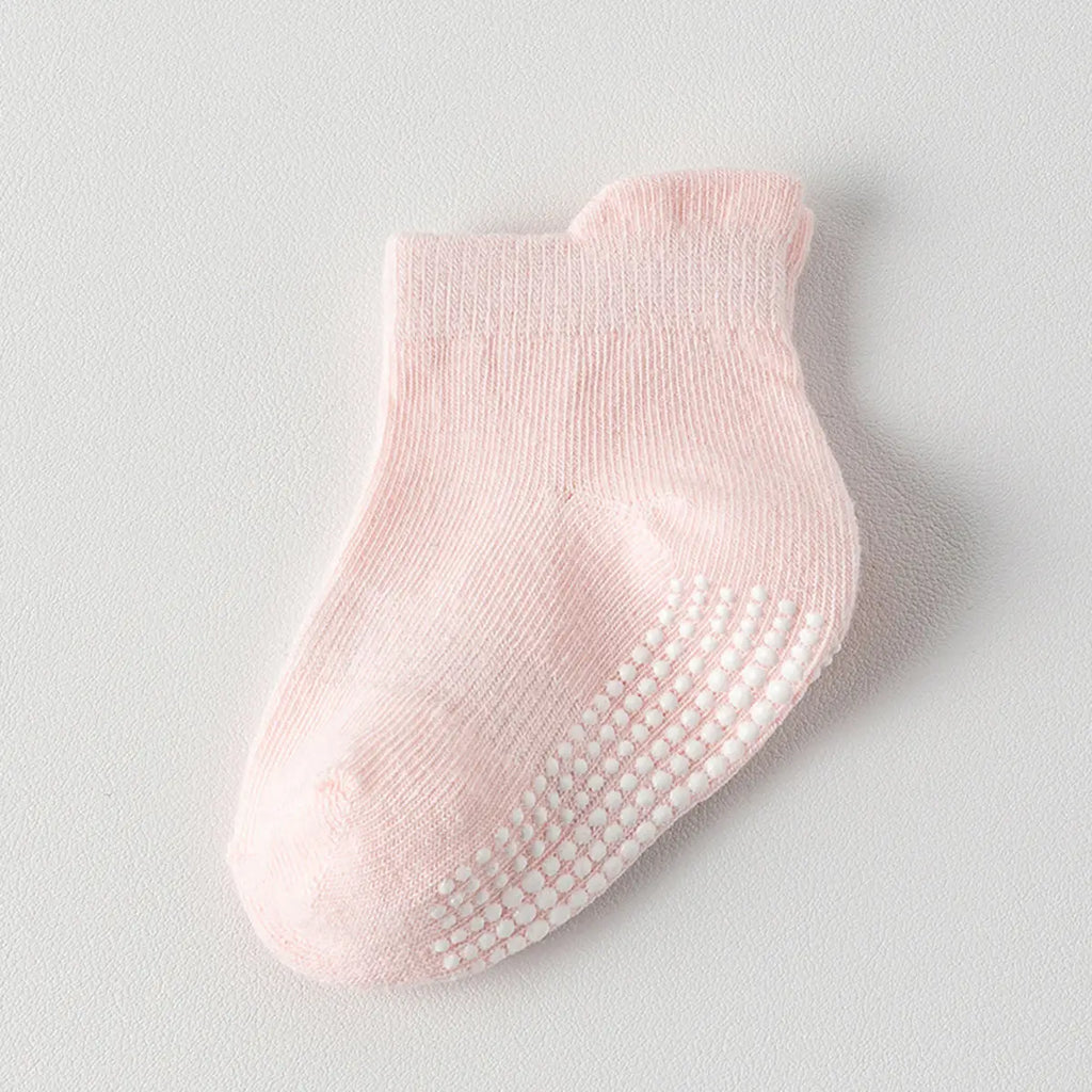 Pack of 6 Multicolour Anti-Slip Ankle Length Socks Socks
