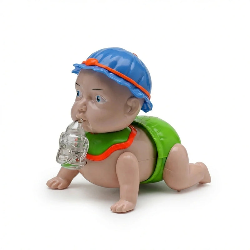 Baby Musical Crawling Doll Toy with Lights Trending Accessories Multicolor Onesize