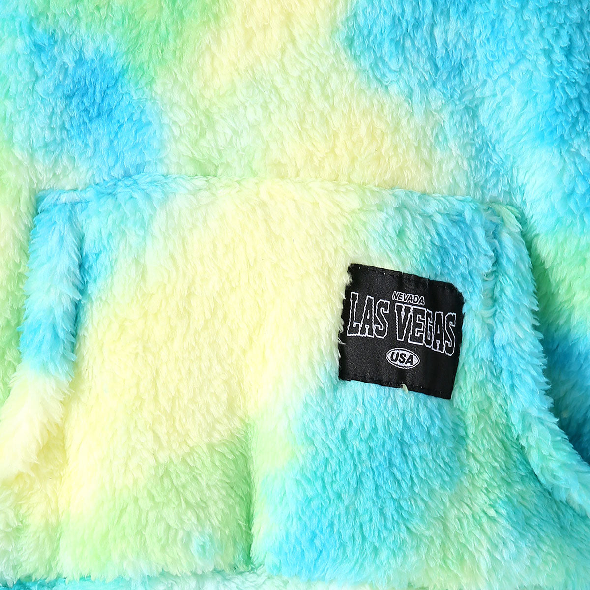 Girls Green Tie Dye Printed Hooded Neck Pullover Winter Sweatshirt Sweatshirts & Hoodies