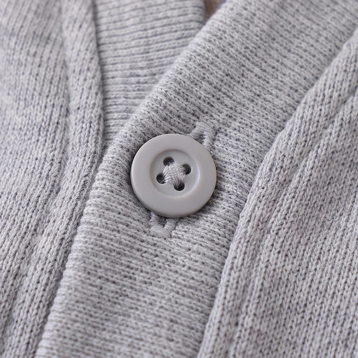 Boys Grey Bear Applique Raglan Sleeve Cardigan Sweaters & Cardigans