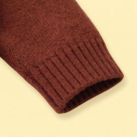 Girls Maroon Heart Raglan Sleeve Cardigan Sweaters & Cardigans