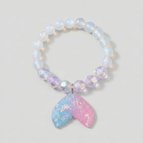 Pack Of 5 Girls Multicolour Mermaid Tail Charm Bracelet Sets Bracelet