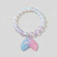 Pack Of 5 Girls Multicolour Mermaid Tail Charm Bracelet Sets Bracelet