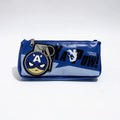Captain America Pencil Pouch with Zipper -Kids School Stationery Pencil Box Trending Accessories Blue Onesize