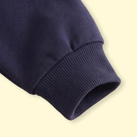 Boys Navy Blue Long Sleeve Sweatshirt Sweatshirts & Hoodies