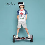 Short Sleeve T-shirt With Car print