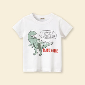 Boys Dinosaur Printed T-shirt Tshirts