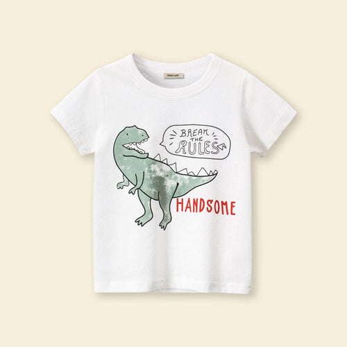 Boys Dinosaur Printed T-shirt Tshirts