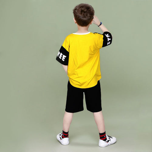 Boys Printed T-shirt with Shorts Sets Sets