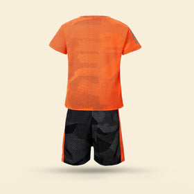 Boys Orange Sportswear Two Piece Sets Sets
