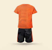 Boys Orange Sportswear Two Piece Sets Sets