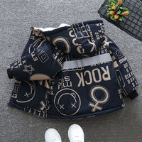 Boys Printed Hooded Fleece Jacket Coats & Jackets   
