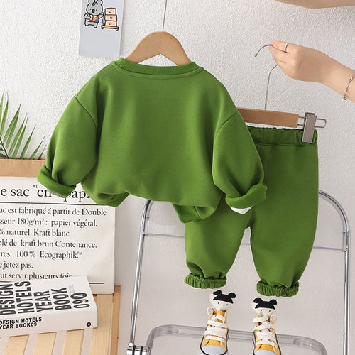 Boys Sweatshirt with Joggers Set-452062 Winterwear Sets