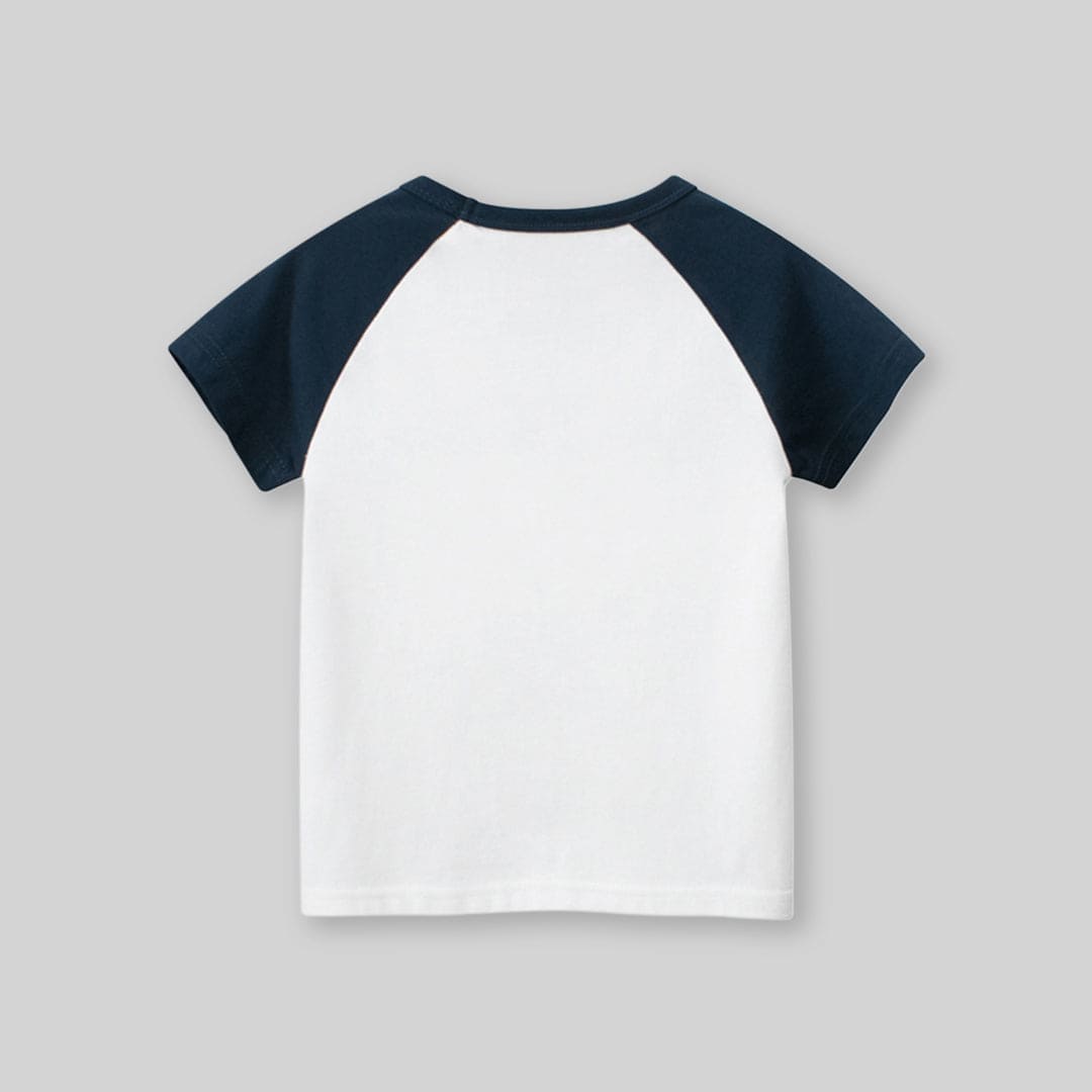 Boys Graphic Print Raglan Sleeves T-Shirt Tshirts   