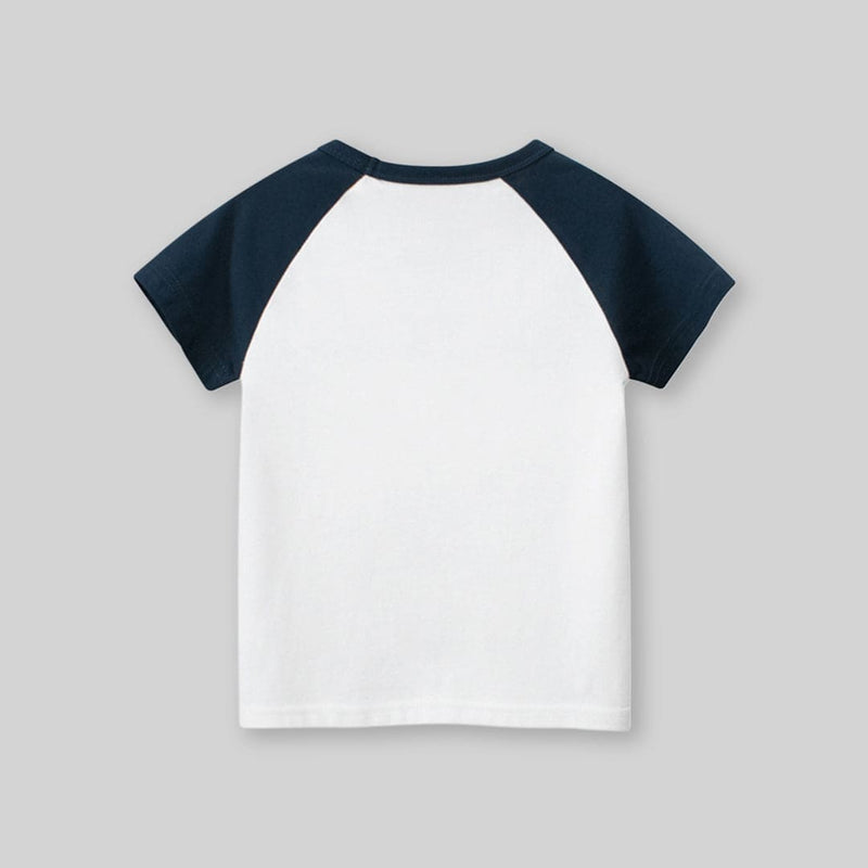 Boys Graphic Print Raglan Sleeves T-Shirt Tshirts   