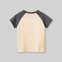 Boys Tiger Print Raglan Sleeves T-Shirt Tshirts   