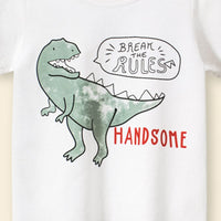 Boys Dinosaur Printed T-shirt Tshirts
