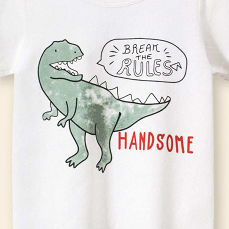 Boys Dinosaur Printed T-shirt Tshirts